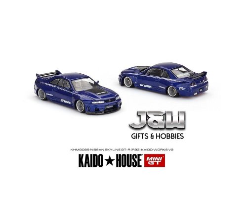 Kaido Works V2 Blue Diecast Vehicle