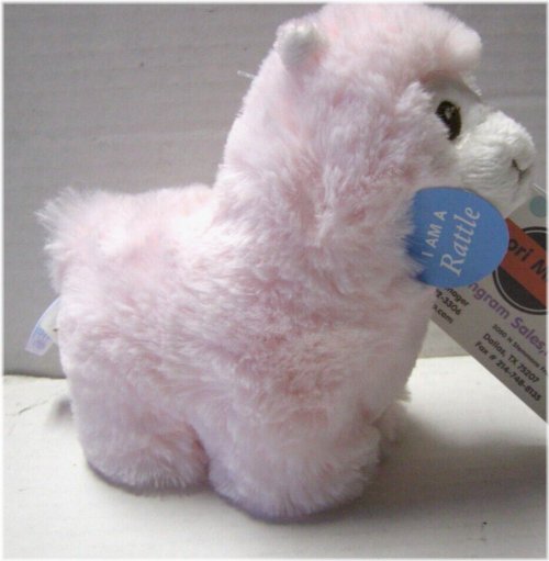 Whimsical Llama Rattle