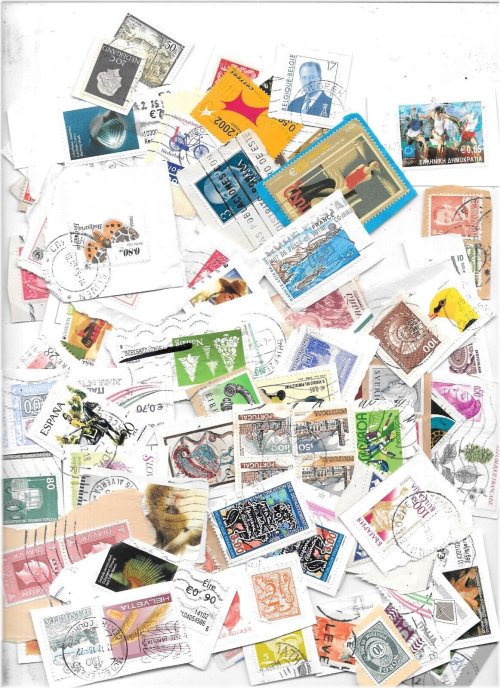 Euro Variety Stamp Mix