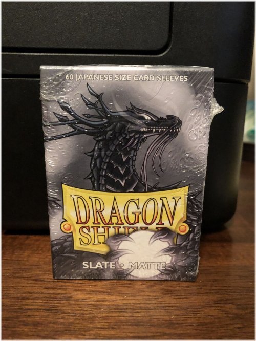 Slate Matte Dragon Shield Sleeves