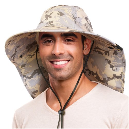 Sun Shield Wide Brim Hat