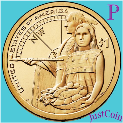 Golden Sacagawea Tribute Dollar