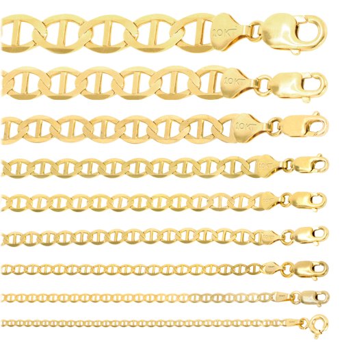 Mariner's Link Gold Chain Jewelry