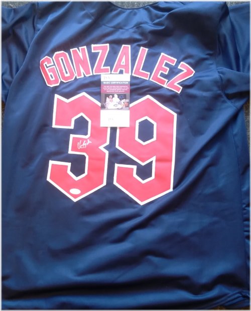 Authentic MLB Player Signature Jersey