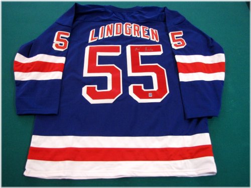 Ryan Lindgren Signed New York Rangers Jersey