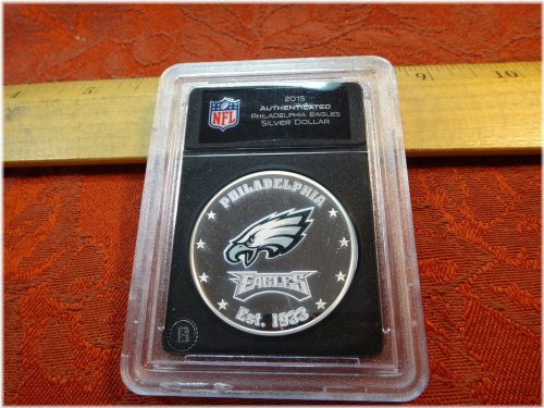 Philadelphia Eagles 2015 Silver Dollar Coin