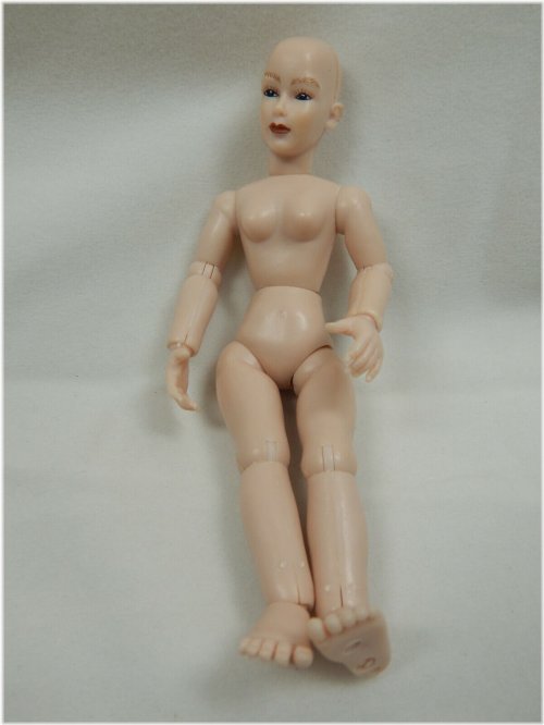 Blue-Eyed Nude Lady Miniature by Heidi Ott