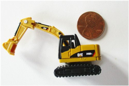 Mini Construction Crew Excavator Model