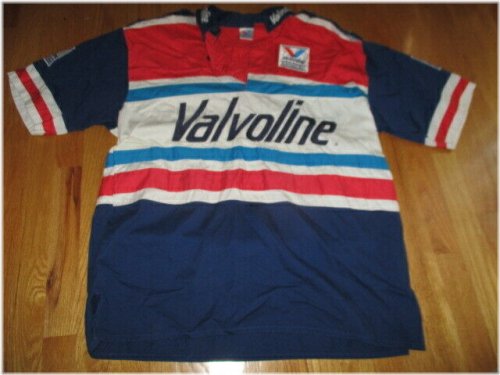 Valvoline Racing Team Pit Crew Shirt (Size XL) - Vintage Mark Martin No. 6 Edition