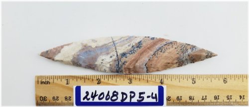 Agate Stone Double Point Spearhead