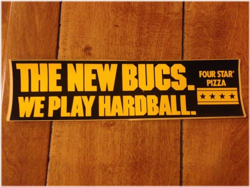 Pittsburgh Pirates Retro Bumper Decal