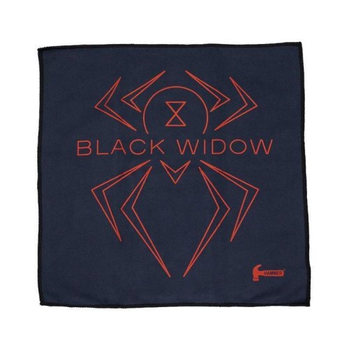 Microsuede Bowling Ball Towel - Hammer Black Widow Edition