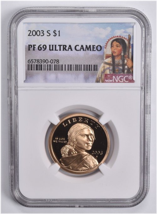 Special Label Sacagawea Dollar