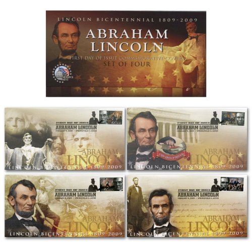 Lincoln Bicentennial First Day Issue Stamp Set