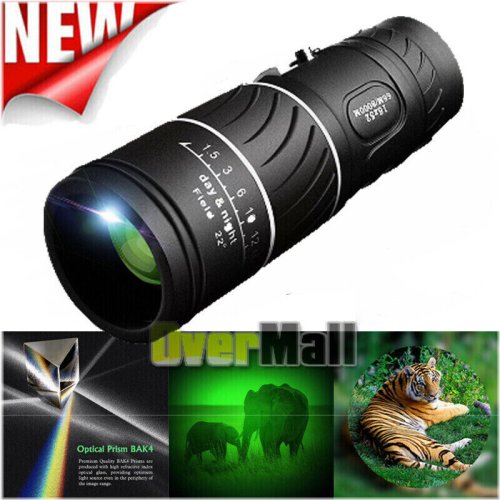 NightView 40X60 High Power Monocular Binoculars