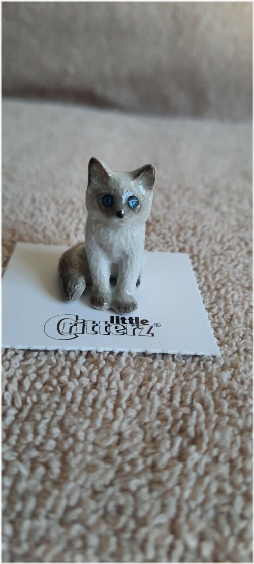 Samantha the Ragdoll Kitten Figurine