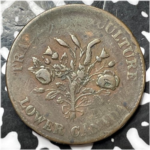 Montreal Half Penny Token - 1838
