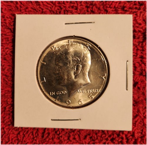 Silver Uncirculated 1965 Kennedy