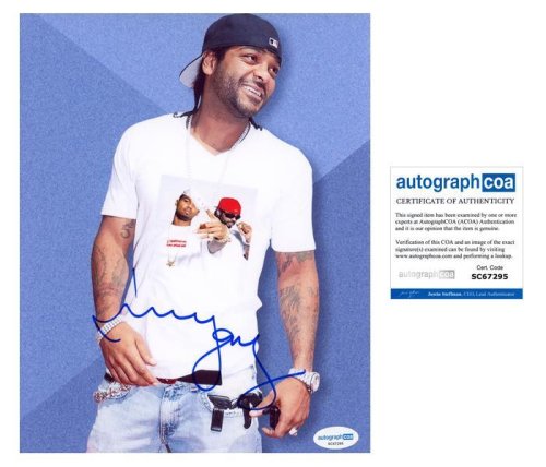 El Capo" Rapper Autographed 8x10 Photo by Jim Jones