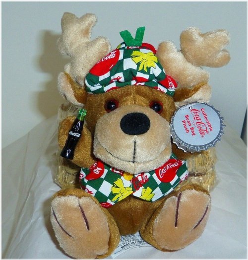 Coca-Cola Reindeer Collectible Plush