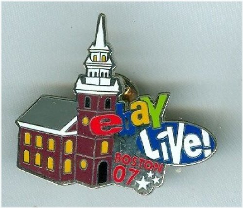 eBay Live Boston Collectible Lapel/Hat Pin - Old North Church