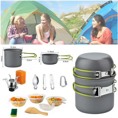 Trailblaze Portable Outdoor Stove and Cookware Set