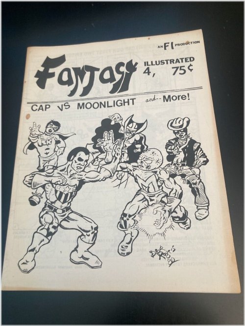 Fantasy Illustrated #4 - A Nostalgic Look at Early Comics Fandom