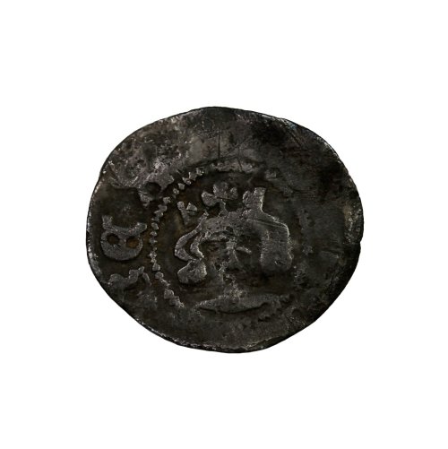 Edward III Silver Halfpenny Coin