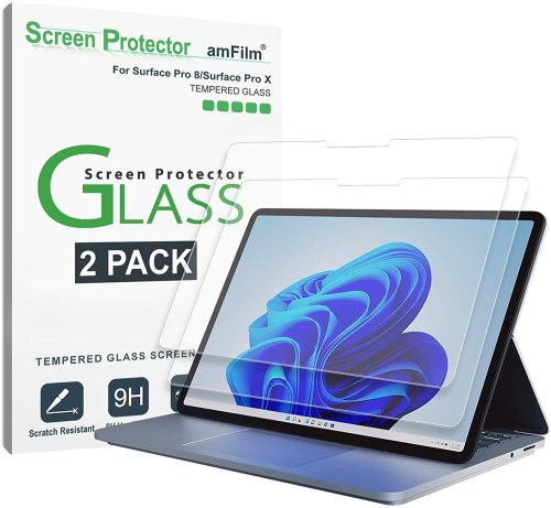 Crystal Clear Shield Duo for Microsoft Surface Pro 8 & X