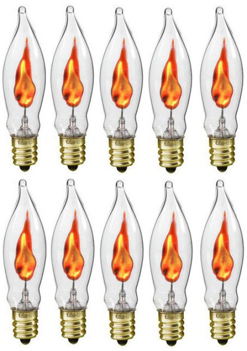 Flicker Flame Candelabra Bulbs