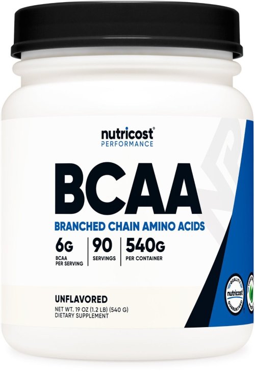 Pure Performance Fuel: 90 Servings of Unflavored BCAA Powder - 6000mg per Serving