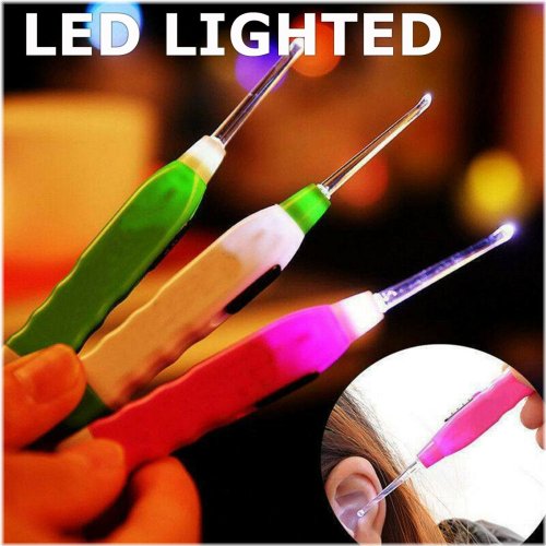 GlowPick Ear Cleaning Kit with LED Light and Precision Tools