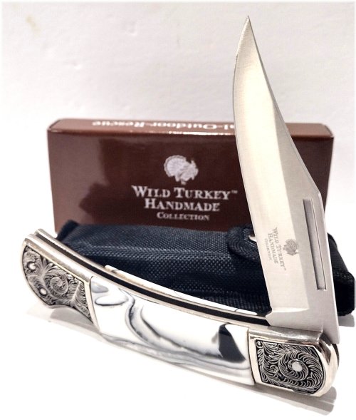 Midnight Swirl Lockback Folding Pocket Knife