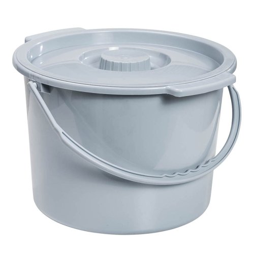 Quart Metal Handled Commode Bucket