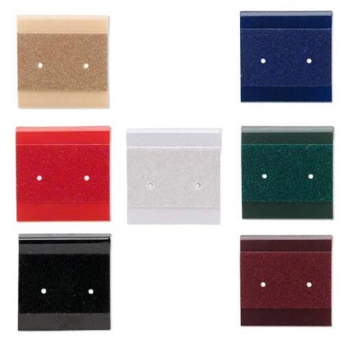 Velvet Earring Display Cards with Hanging Tab (Pack of 100)