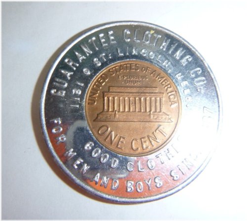 Lincoln Lucky Penny 1963