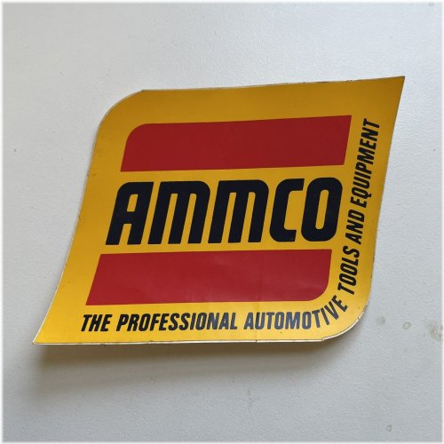 Retro Brake Lathe Decal by Ammco Tools Inc