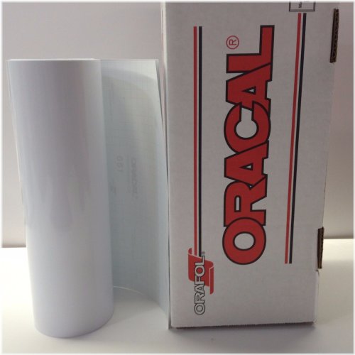 White Gloss 651 Vinyl Roll - 12" x 30 ft