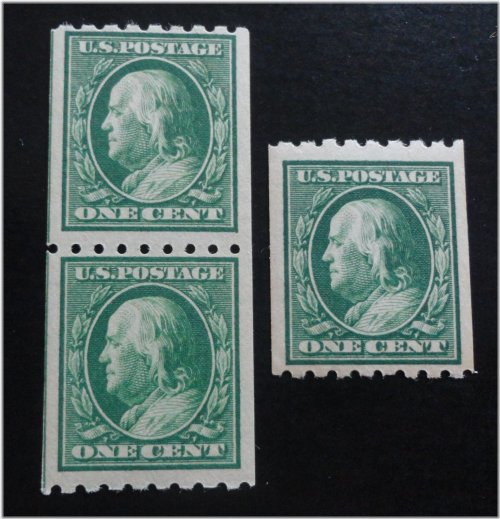 Vintage Benjamin Franklin Stamp Set