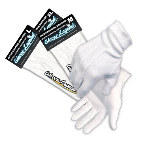 Cotton White Formal Gloves for Men