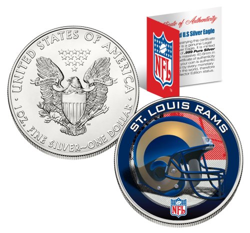 Silver Eagle St. Louis Rams NFL Coin