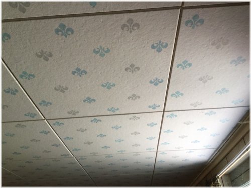 Mid-Century Fiberboard Ceiling Tiles