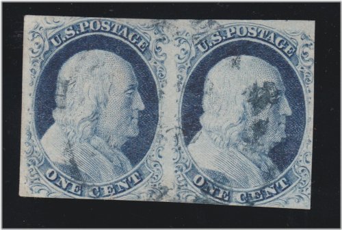 Franklin Pair - 19th Century US Stamp Set