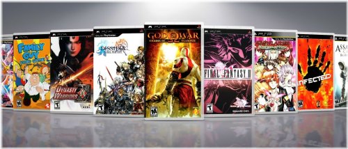 PSP Cover and Case Replacements for Titles #-I