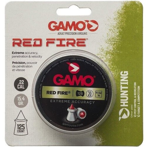 Red Blaze 22 Caliber Hunting Pellets by Gamo