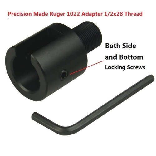 Precision Threaded Muzzle Adapter for Ruger 10/22