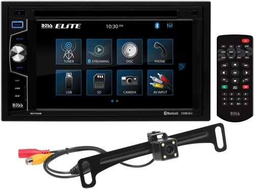 Double Din Multimedia Car Stereo with Rear View Camera