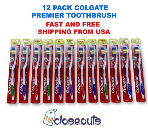 Clean Bristle Toothbrushes - Pack of 12