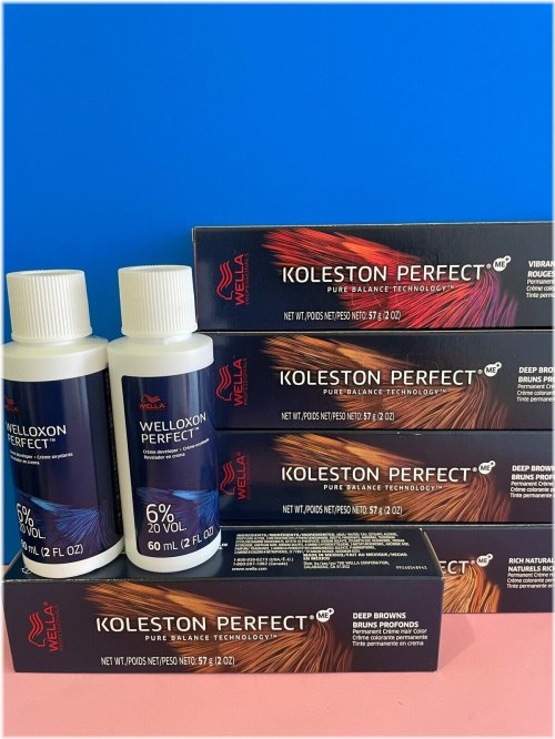 Radiant Locks" - for the Wella Koleston Perfect Permanent Creme Hair Color or Developer