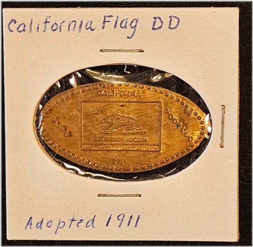 Golden State Centennial Elongated Penny